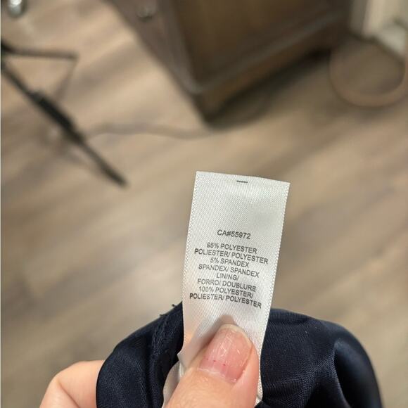 Laundry by Shelli Segal Blue and Green Print Long Sleeve Tunic Dress Size M - Picture 6 of 6